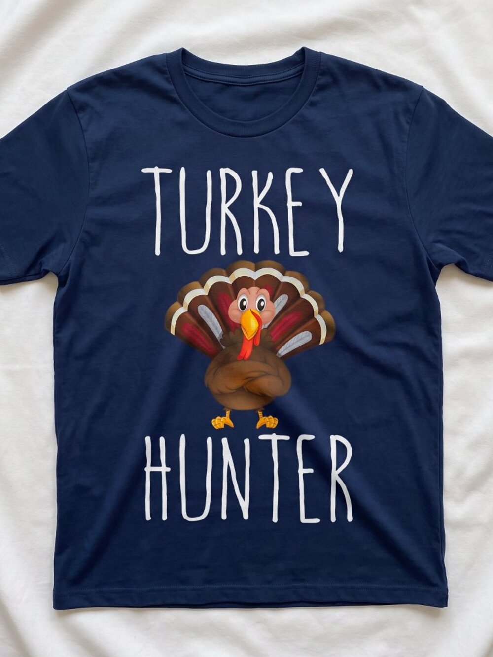 Thankgiving Turkey Hunter Oversized T-Shirt